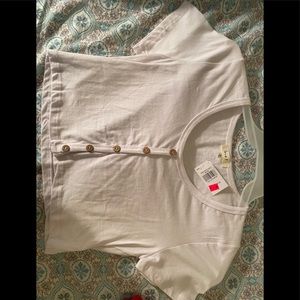 White crop top